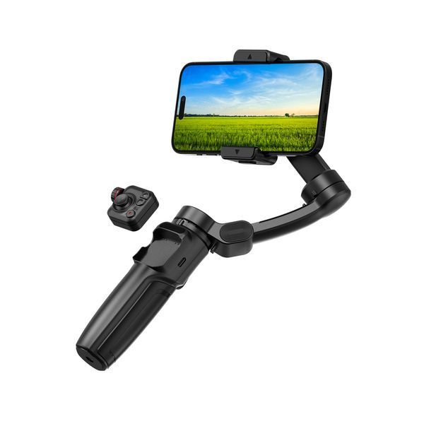 Триосьовий стабілізатор WIWU AI Smart Checking Gimbal PRO Wi-SE016 Black 112168988 фото