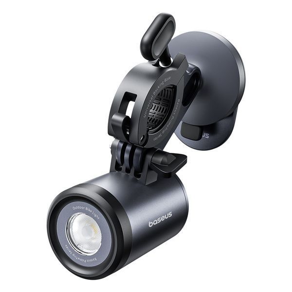 Велодержатель для телефона Baseus PrimeTrip Series Dual-Color Bike Light 2-in-1 Set Cosmic Black 141738575 фото