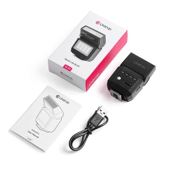 Видеосвитло Ulanzi SL03 Spark Lite Camera Flash(Black) 113648230 фото