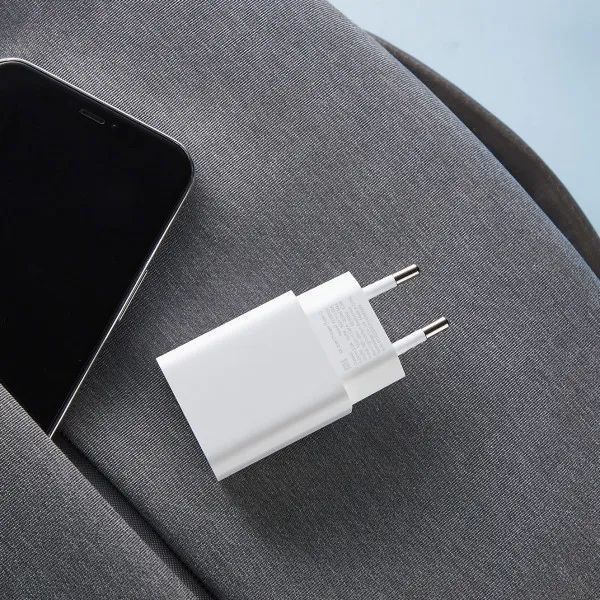 Мережевий зарядний пристрій Xiaomi Mi 20W Charger Type-C EU White 634188584 фото