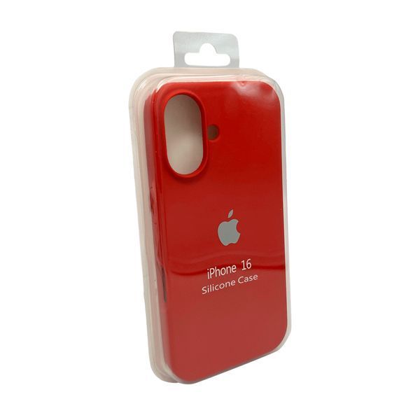 Чехол для смартфона Silicone Full Case AA Open Cam for Apple iPhone 16 20,China Red 702134877 фото