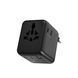 Сетевой фильтр WIWU 25W Warrior GaN Universal Adapter 2C1A Wi-UA011 Black 644853698 фото 1