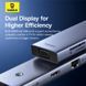 USB-хаб Baseus UltraJoy Series 10-Port HUB Docking Station Space Grey（Type-C to HDMI4K@60Hz*1+VGA*1+USB 3.0*3+PD*1+RJ45*1+SD/TF*1+3.5mm*1） 834958171 фото 13