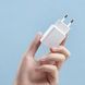 Мережевий зарядний пристрій Xiaomi Mi 20W Charger Type-C EU White 634188584 фото 10