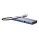 USB-хаб Baseus UltraJoy Series 10-Port HUB Docking Station Space Grey（Type-C to HDMI4K@60Hz*1+VGA*1+USB 3.0*3+PD*1+RJ45*1+SD/TF*1+3.5mm*1） 834958171 фото 7