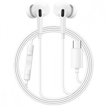 Навушники Baseus Encok CZ18 Wired Earphones Moon White 876479226 фото