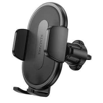 Автодержатель для телефона BOROFONE BH133 Rio push-type car holder (air outlet) Black 428869123 фото