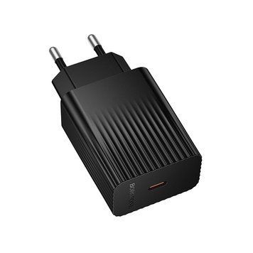 Мережевий зарядний пристрій BOROFONE BAS73A Source single port PD20W charger Black 249405190 фото