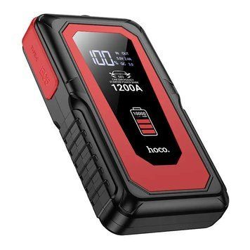Автомобильное пуско-зарядное устройство HOCO QS3 Victory car emergency starter power bank (10000mAh) Black 767167113 фото