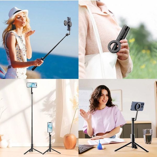 Селфи-монопод Ulanzi MG-003 Magnetic Selfie Stick Pro Black 214841821 фото