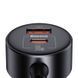 Автомобільний зарядний пристрій Baseus High Efficiency Pro 1-for-2 Car Cigarette Lighter 30W Cosmic Black 793250717 фото 6
