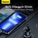 Автомобільний зарядний пристрій Baseus High Efficiency Pro 1-for-2 Car Cigarette Lighter 30W Cosmic Black 793250717 фото 12