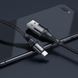 Кабель HOCO X50 USB to Micro 2.4A, 1m, nylon, aluminum connectors, Black 968452255 фото 3