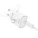 Сетевое зарядное устройство с кабелем HOCO C143A Benefit single port PD20W charger set(C to iP) White 106178432 фото 5
