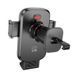 Автотримач для телефона HOCO H78 Vista push-type car holder (air outlet) Black Metal Gray 510458387 фото 4