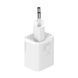 Мережевий зарядний пристрій з кабелем Baseus Super Si Quick Charger 1C 25W EU Sets White（ Mini White Cable Type-C to Type-C 3A 1m White） 635614979 фото 5