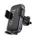 Автотримач для телефона HOCO H78 Vista push-type car holder (air outlet) Black Metal Gray 510458387 фото 1