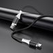 Кабель BOROFONE BX79 USB to Type-C 3A, 1m, silicone, silicone connectors, White 104561583 фото 4