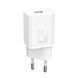 Мережевий зарядний пристрій з кабелем Baseus Super Si Quick Charger 1C 25W EU Sets White（ Mini White Cable Type-C to Type-C 3A 1m White） 635614979 фото 4