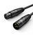 Аудиокабель UGREEN AV130 Cannon Male to Female Microphone Extension Audio Cable 5m Black 444261559 фото