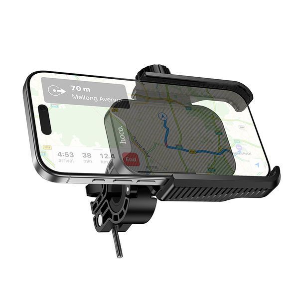 Вело/Мото тримач для телефона HOCO H91 Milly motorcycle bicycle universal holder Black 623463494 фото