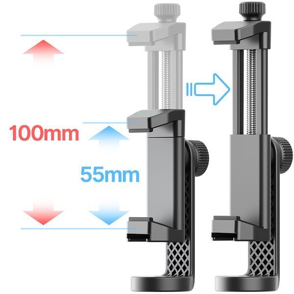 Тримач для телефону Ulanzi Vijim Horizontal and Vertical Phone Clip (UV-2120 ST-17) 104001821 фото