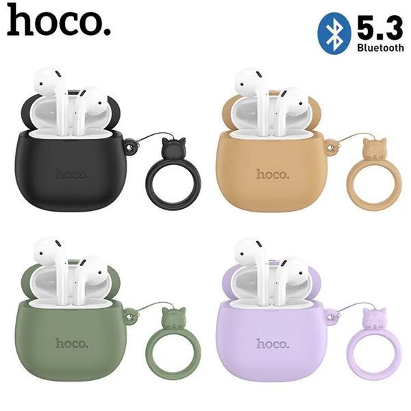 Бездротові навушники HOCO EW45 True wireless stereo headset Caramel Cat 850042933 фото