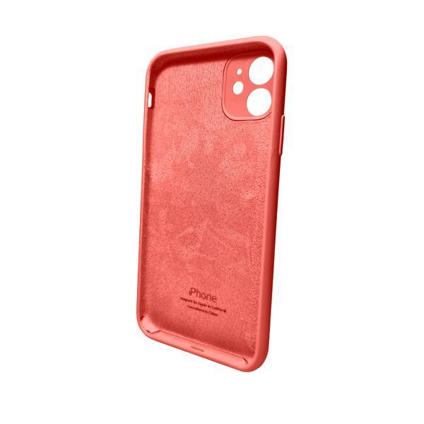 Чохол для смартфона Silicone Full Case AA Camera Protect for Apple iPhone 11 Pro кругл 18,Peach 238670335 фото