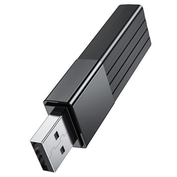 Кардрідер HOCO HB20 Mindful 2-in-1card reader(USB2.0) Black 208282794 фото