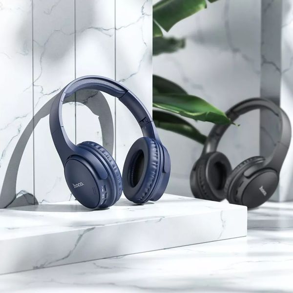Бездротові накладні навушники HOCO W40 Mighty BT headphones Black 181263104 фото