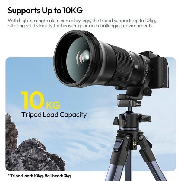 Штатив Ulanzi OMBRA II YING Tripod (38-156cm) Black 895970894 фото