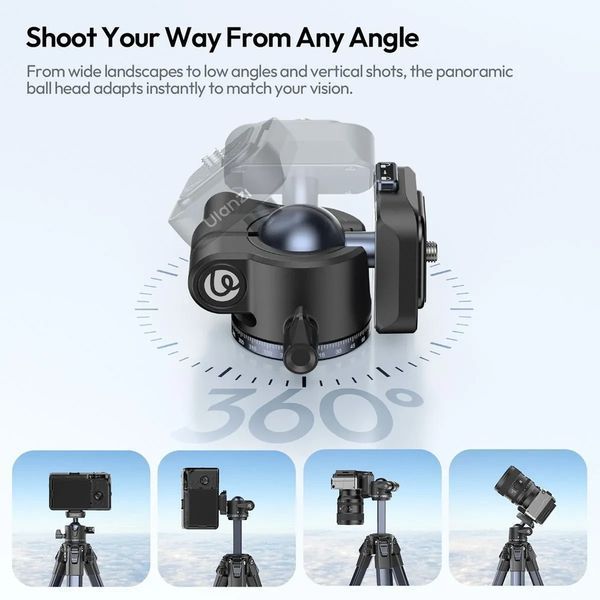 Штатив Ulanzi OMBRA II YING Tripod (38-156cm) Black 895970894 фото
