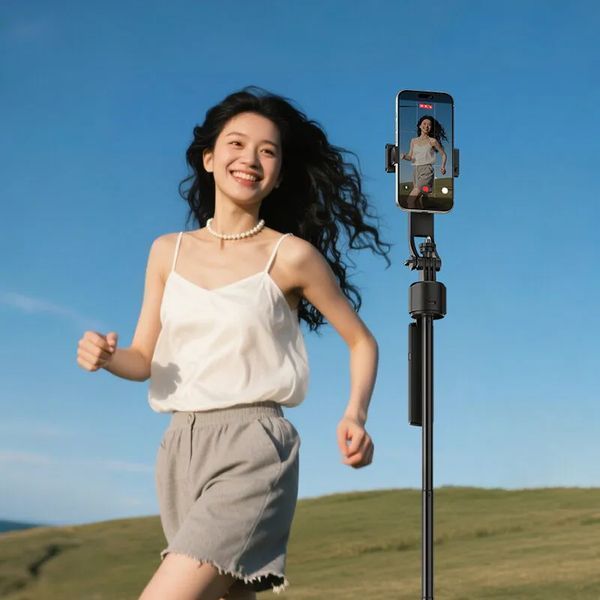 Штатив з автоматичним стеженням Ulanzi TT23 Auto-Tracking Selfie Stick Tripod Black 696101833 фото