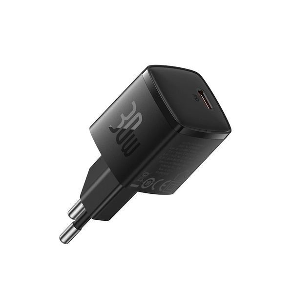 Мережевий зарядний пристрій Baseus Cube Pro Fast Charger 1C 30W EU Black 104056408 фото