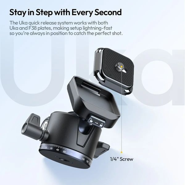 Штатив Ulanzi OMBRA II YING Tripod (38-156cm) Black 895970894 фото