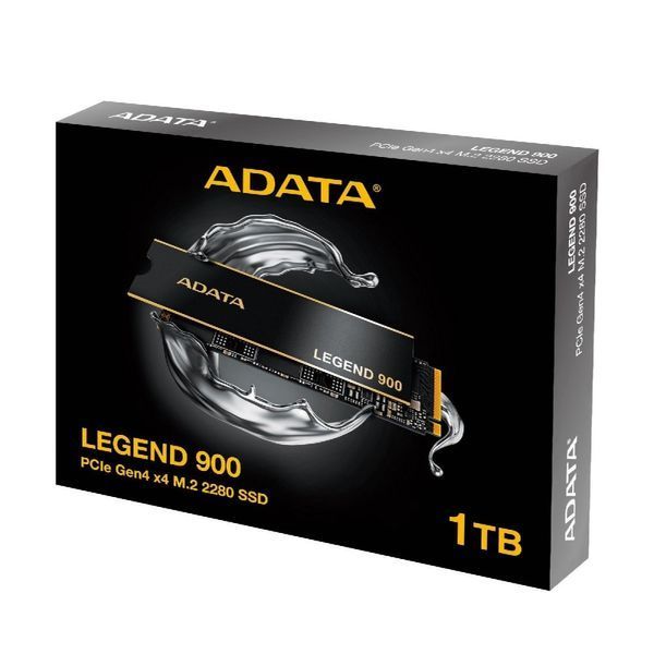 Накопичувач SSD M.2 ADATA LEGEND 900 1TB 2280 PCIe Gen 4x4 3D NAND Read/Write: 7000/4700 MB/sec 213297581 фото