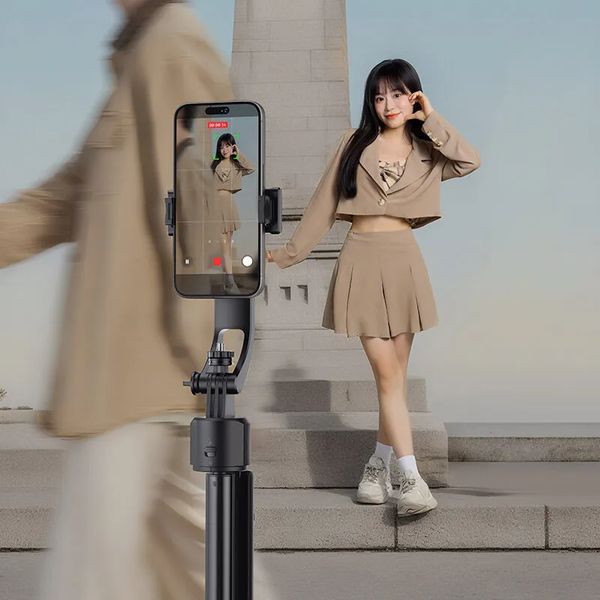 Штатив з автоматичним стеженням Ulanzi TT23 Auto-Tracking Selfie Stick Tripod Black 696101833 фото
