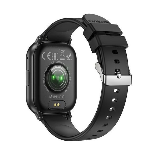 Смарт-часы BOROFONE BD11 51mm. 220 mAh. IPX4 Smart sports watch (call version) Black 319717292 фото