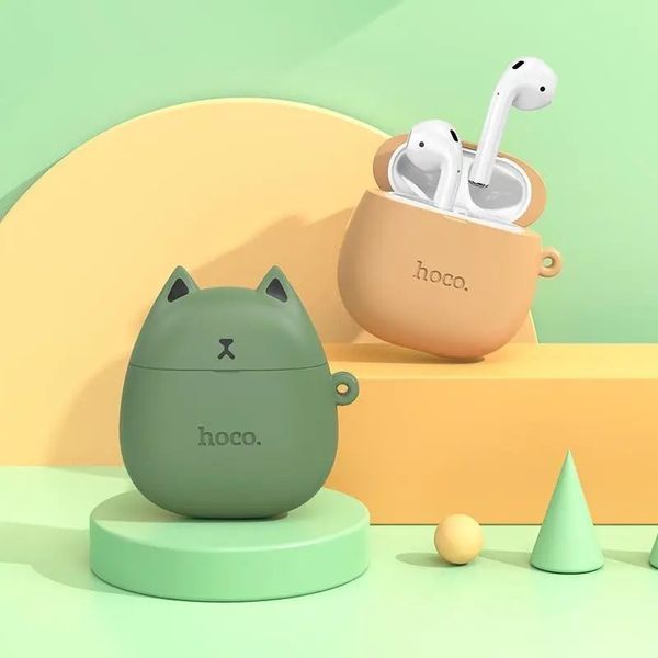 Бездротові навушники HOCO EW45 True wireless stereo headset Caramel Cat 850042933 фото