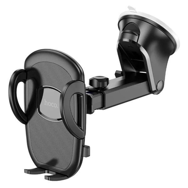 Автодержатель для телефона HOCO H9 General car holder(center console) Black 663567542 фото