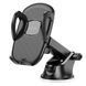 Автодержатель для телефона HOCO H9 General car holder(center console) Black 663567542 фото 1