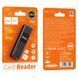Кардрідер HOCO HB20 Mindful 2-in-1card reader(USB2.0) Black 208282794 фото 6