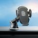 Автодержатель для телефона HOCO H9 General car holder(center console) Black 663567542 фото 8