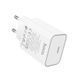 Мережевий зарядний пристрій HOCO C143A Benefit single port PD20W charger White 905649732 фото 5