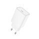 Мережевий зарядний пристрій HOCO C143A Benefit single port PD20W charger White 905649732 фото 6