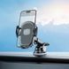 Автодержатель для телефона HOCO H9 General car holder(center console) Black 663567542 фото 7