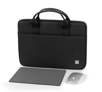 Комплект 3 в 1 (сумка, мышь, килимок) WIWU 15.6" Genius Combo Set Black 816106779 фото