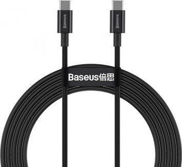 Кабель Baseus Superior Series Fast Charging Data Cable Type-C to Type-C 100W 2m Black 886353603 фото