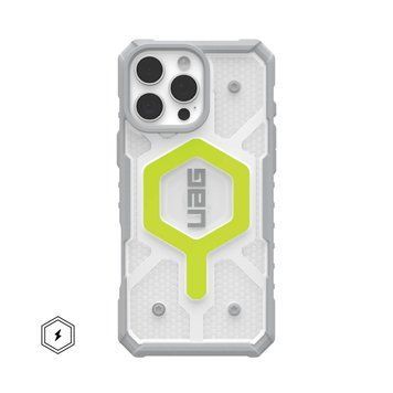 Чехол для смартфона UAG AAA Pathfinder Mag Clear for Apple iPhone 16 All Light Green 696942790 фото