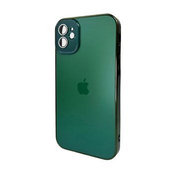 Чохол для смартфона AG Glass Sapphire Frame MagSafe Logo for Apple iPhone 12 Cangling Green 409329735 фото